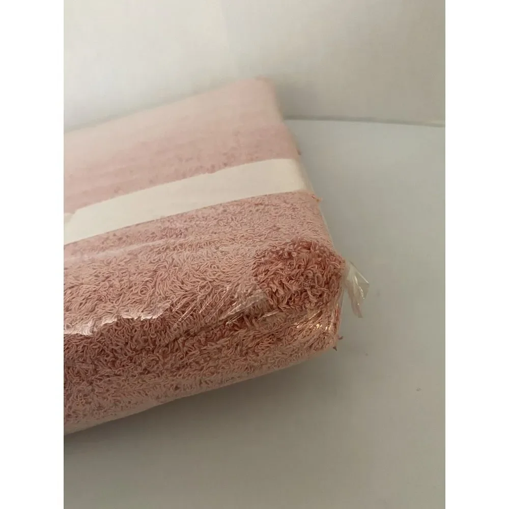 Cannon Towel Set VTG Pink Washcloth Hand Towel Bath‎ Towel Sealed Old Stock